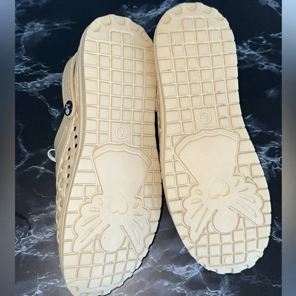 Barbara King Sole Steppers All-Weather Slip On Gardening Shoes Khaki Size Large - Picture 6 of 10